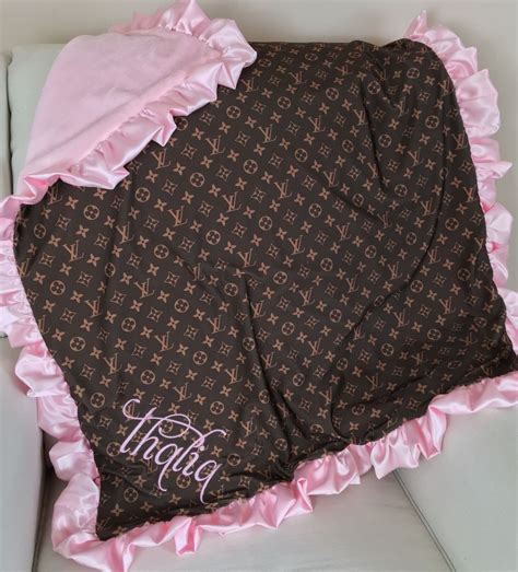 louis vuitton baby blanket.